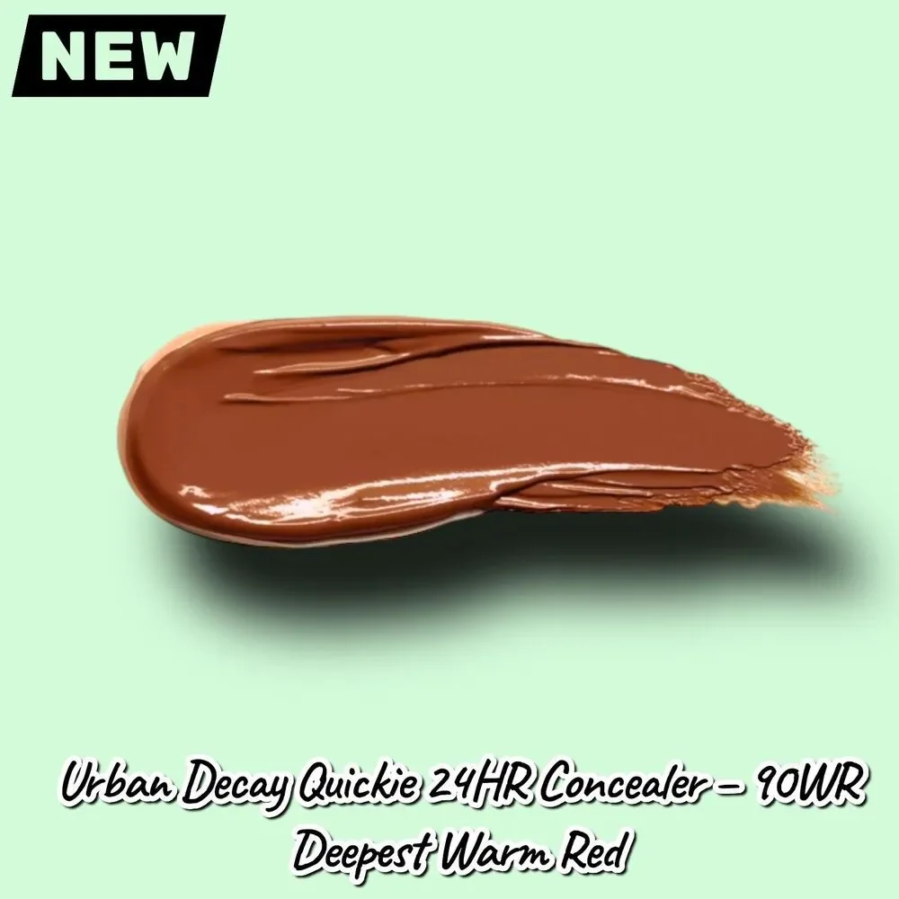 New Urban Decay Quickie 24HR Full-Coverage Waterproof Concealer – 90WR Deepest W